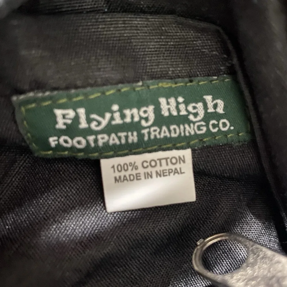 Flying High Foot‎ Path Trading Co. Hippie Boho Purse Bag Colorful Nepal